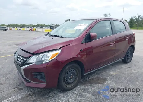 2022 Mitsubishi Mirage Es/Le from USA, damaged, VIN ML32AUHJ2NH006405